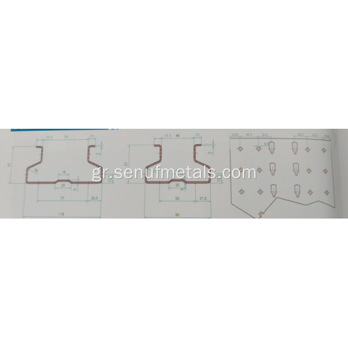 Racking Upright Roll Forming Machine για Steel Rack